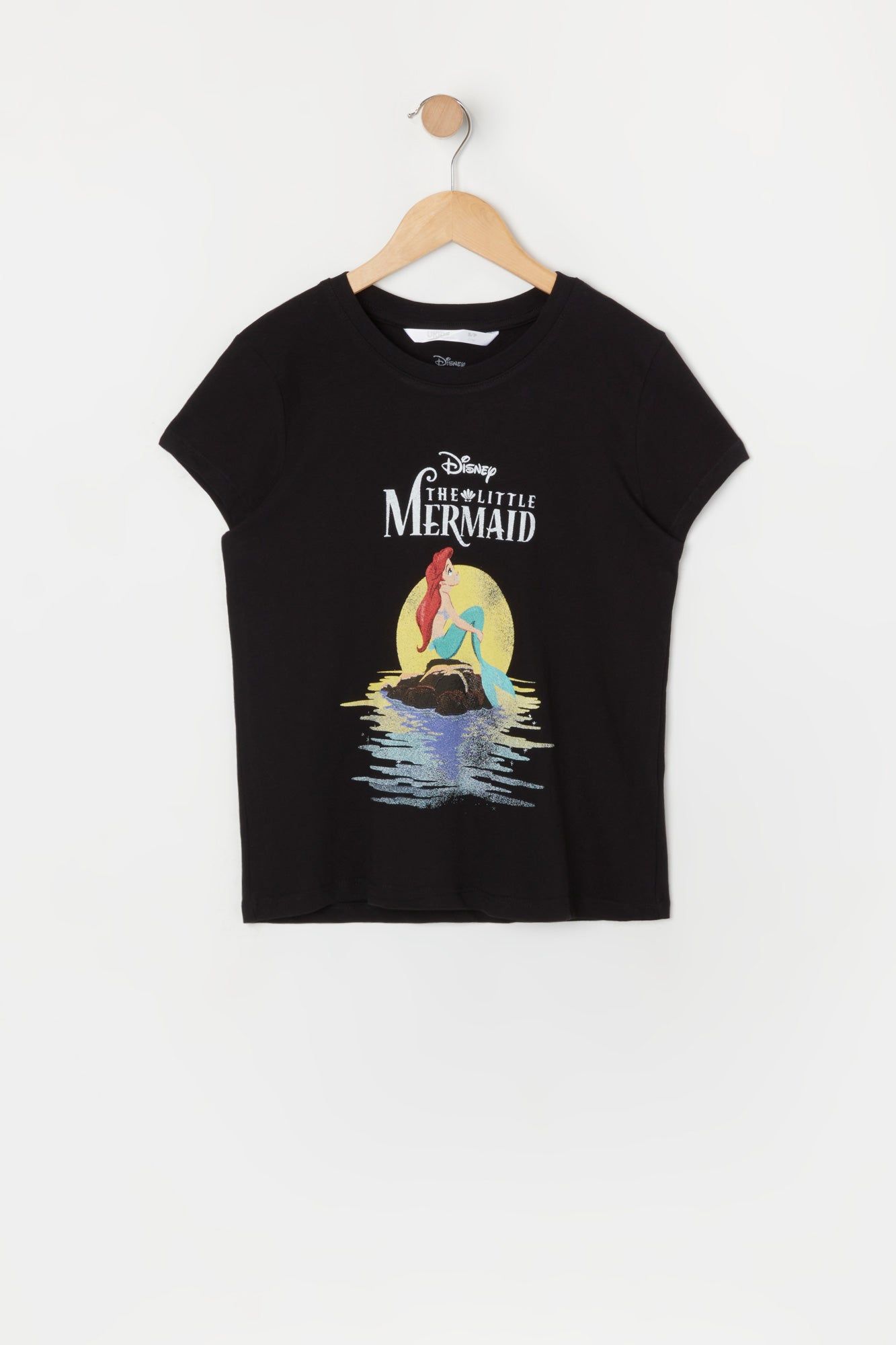 Girls The Little Mermaid Graphic T-Shirt sold by Urban Planet