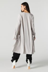 Long Sleeve Open Midi Cardigan sold by Urban Planet