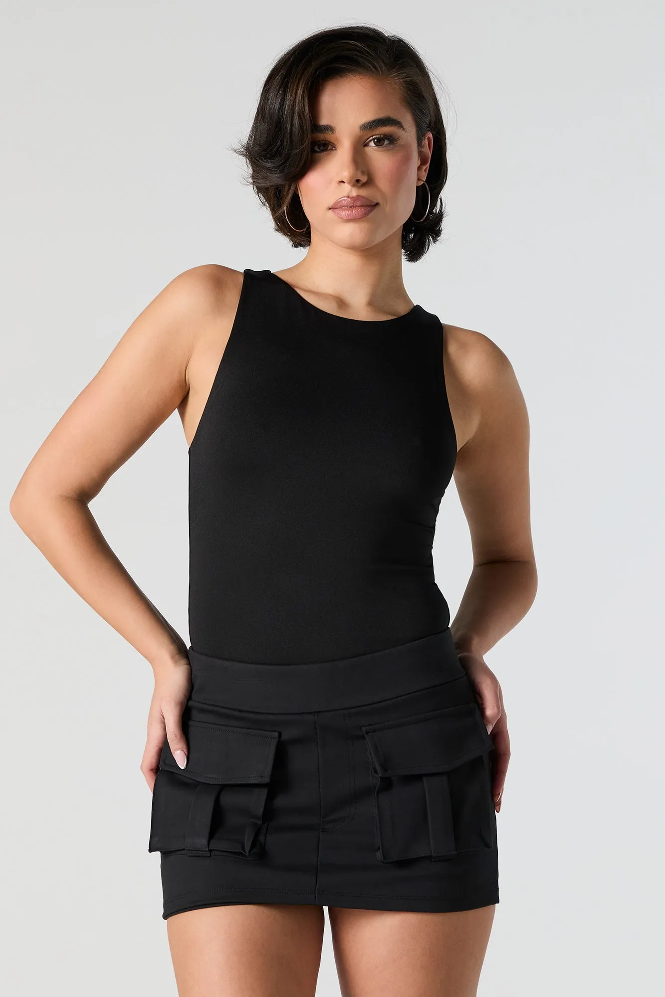 Contour High Neck Bodysuit sold by Urban Planet