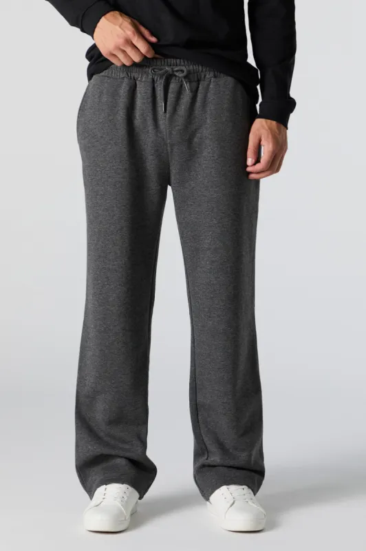 Solid Fleece Straight Leg Sweatpant sold by Urban Planet