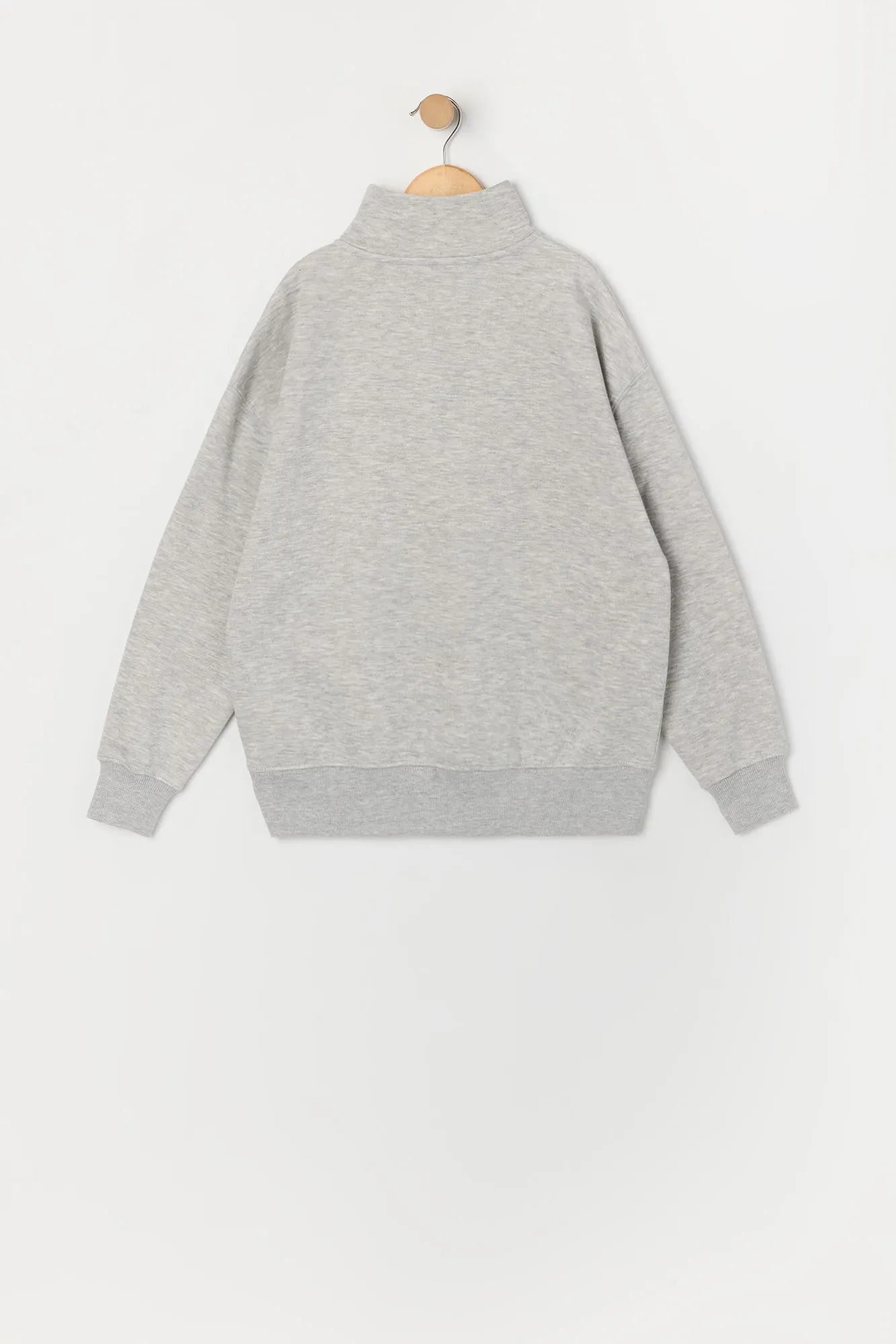 Boys Graphic Fleece Half Zip Sweatshirt sold by Urban Planet product image thumbnail 2