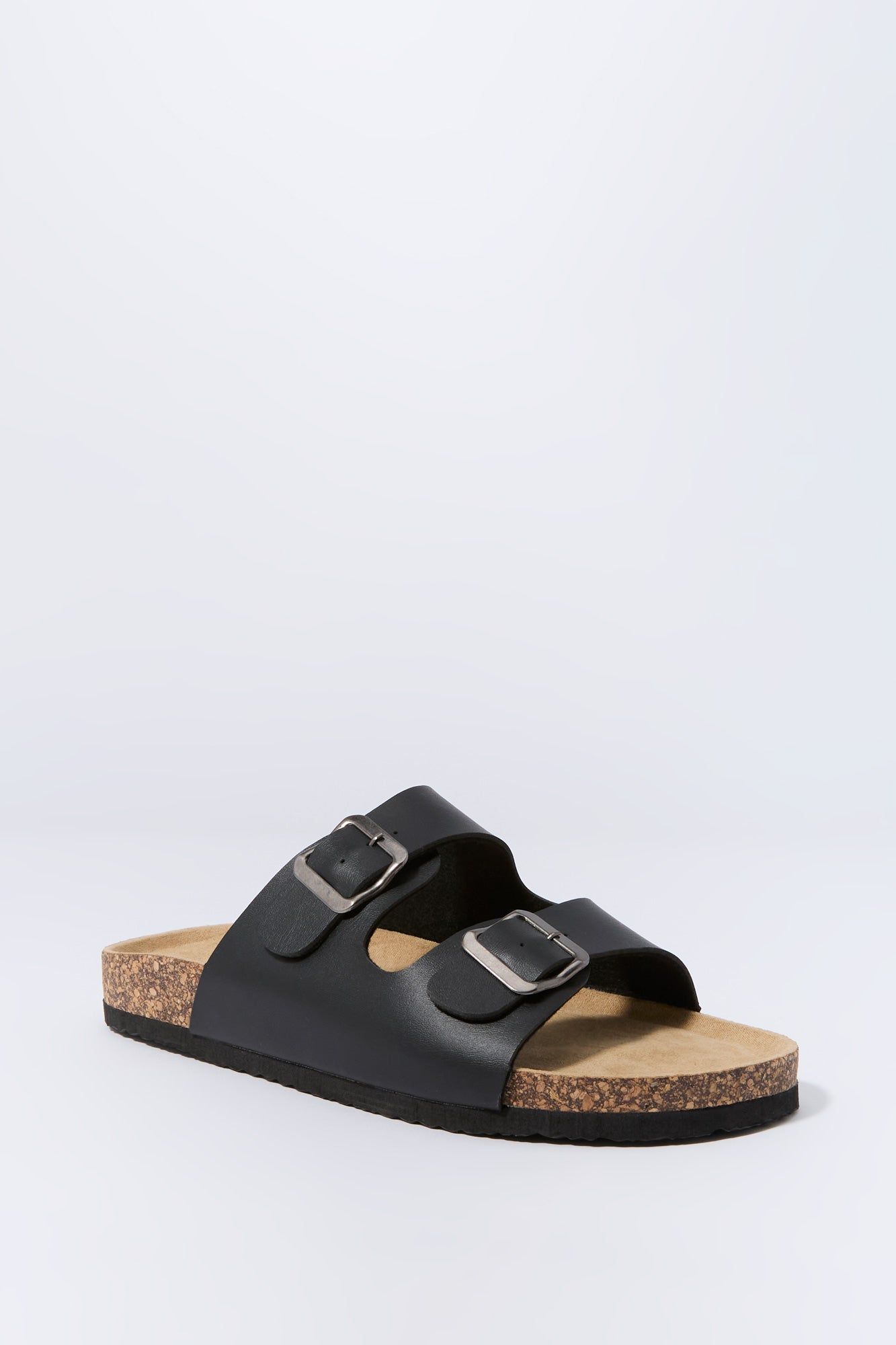 Black Cork Buckled Sandals sold by Urban Planet product image thumbnail 2