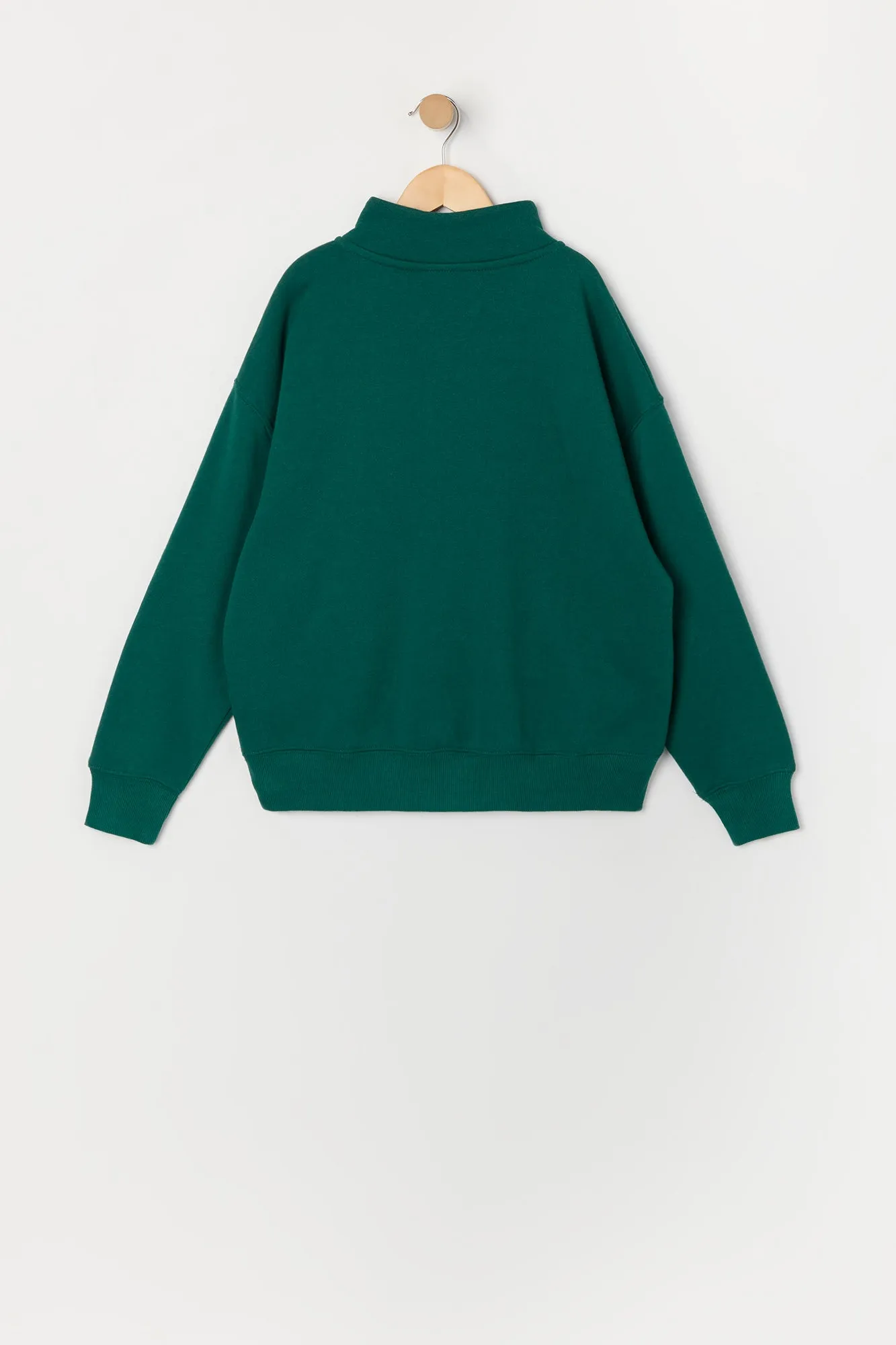 Boys Graphic Fleece Half Zip Sweatshirt sold by Urban Planet product image thumbnail 4