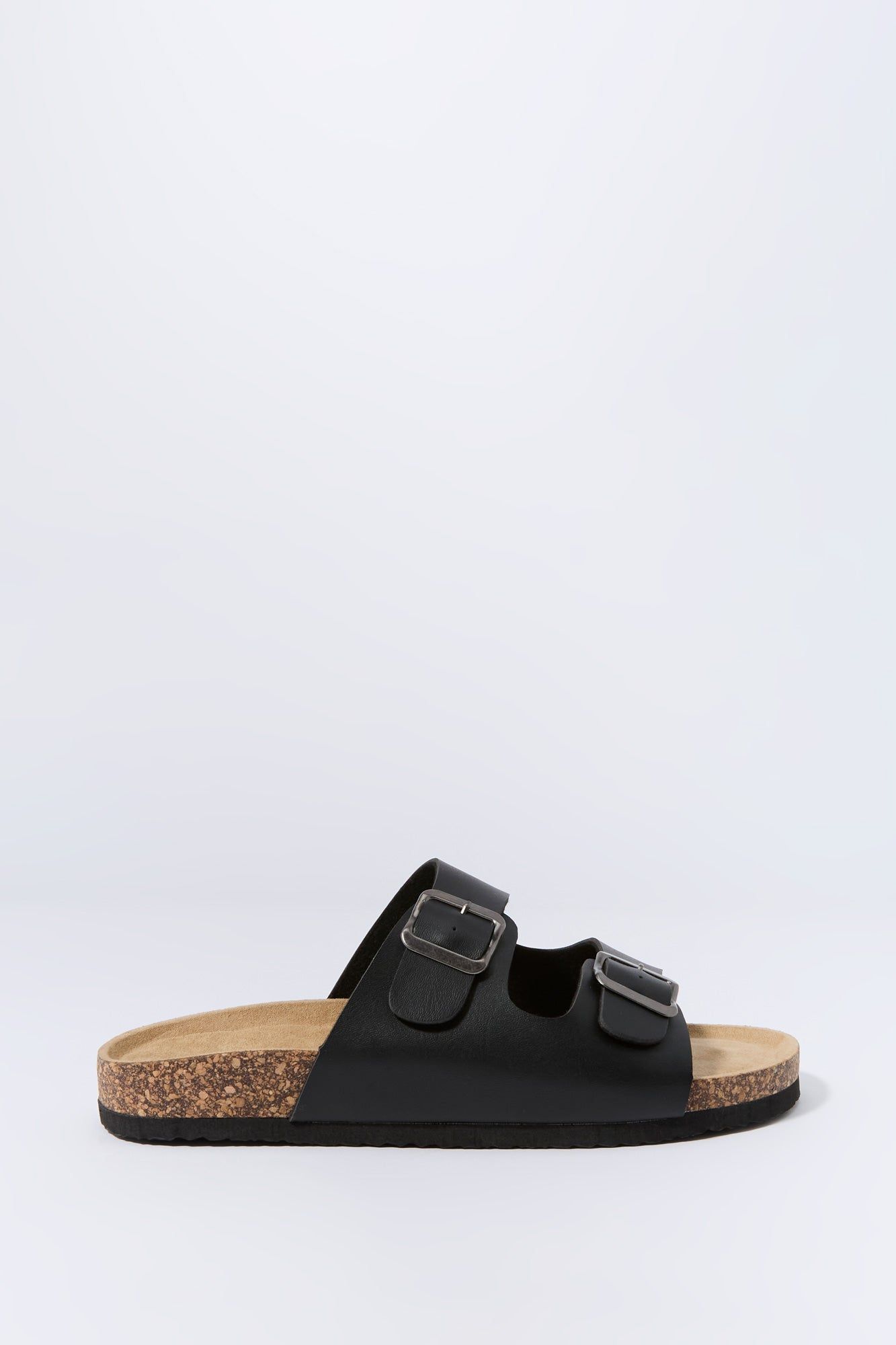 Black Cork Buckled Sandals sold by Urban Planet product image thumbnail 3