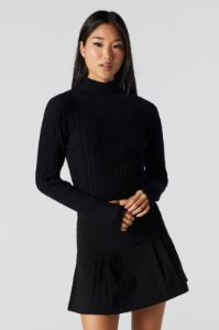 Ribbed Knit Turtleneck Sweater sold by Urban Planet