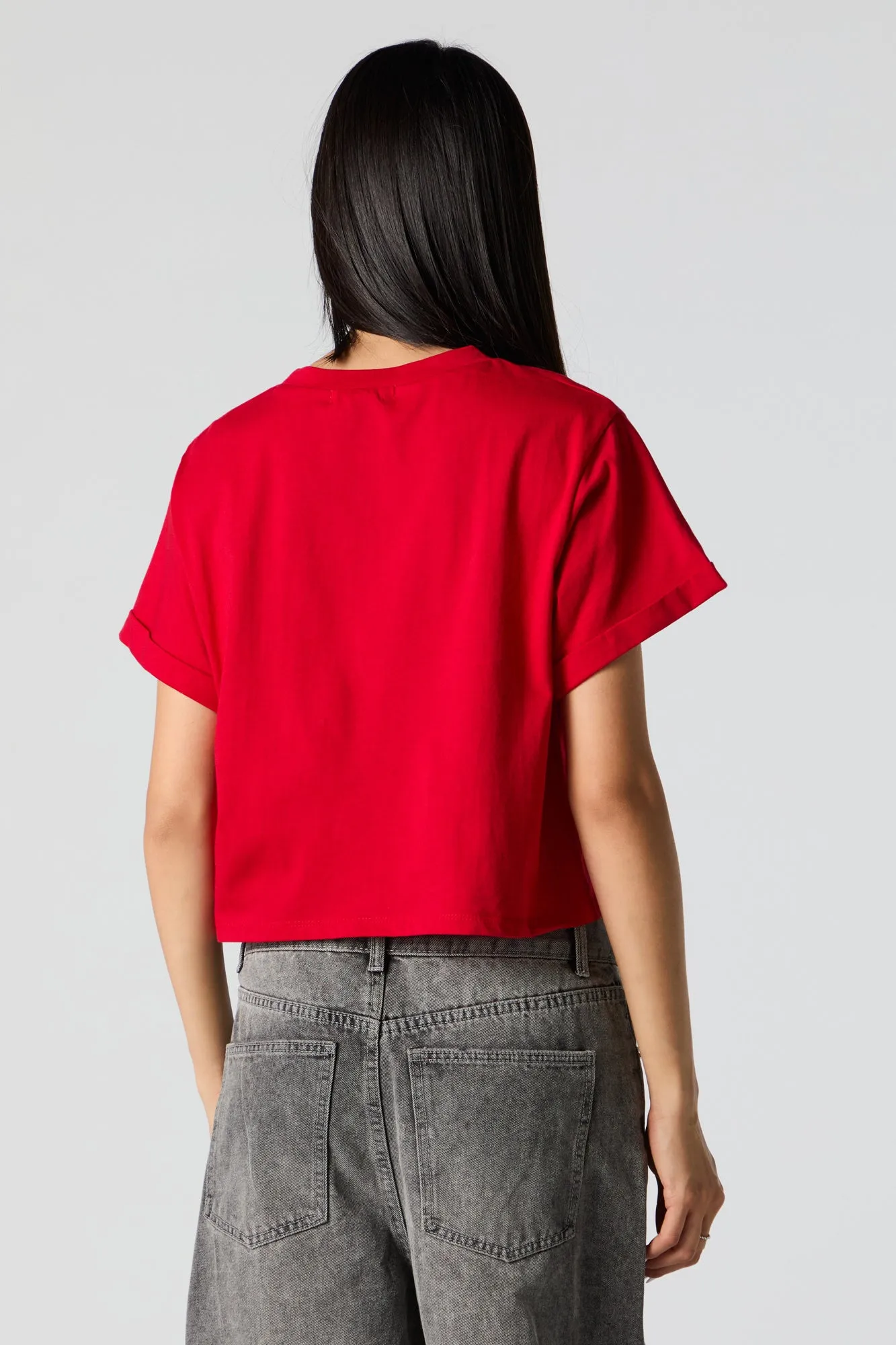 T-shirt carré à imprimé California Highway Moto sold by Urban Planet product image thumbnail 2