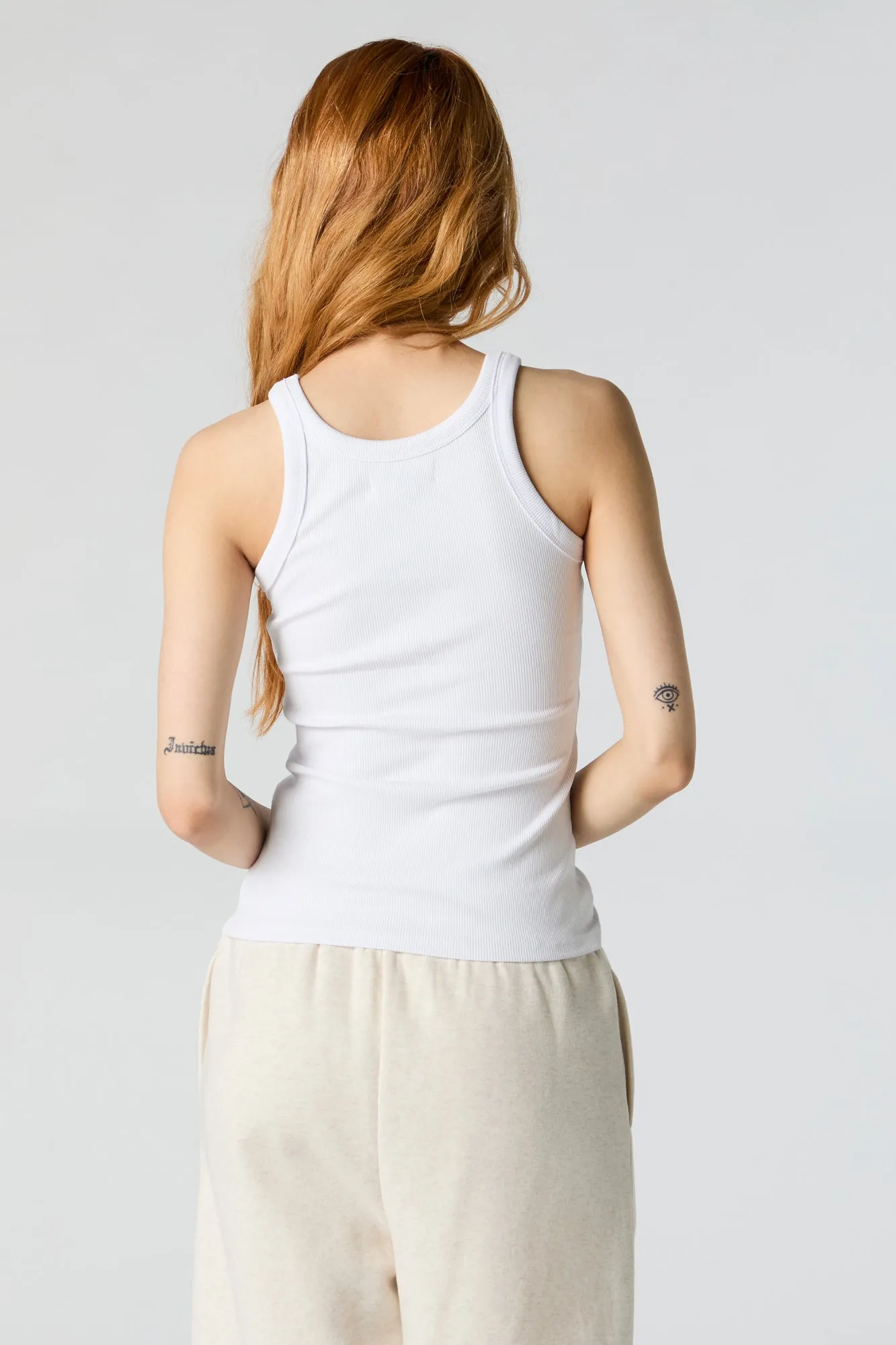 Débardeur ras du cou côtelé de tous les jours sold by Urban Planet product image thumbnail 2