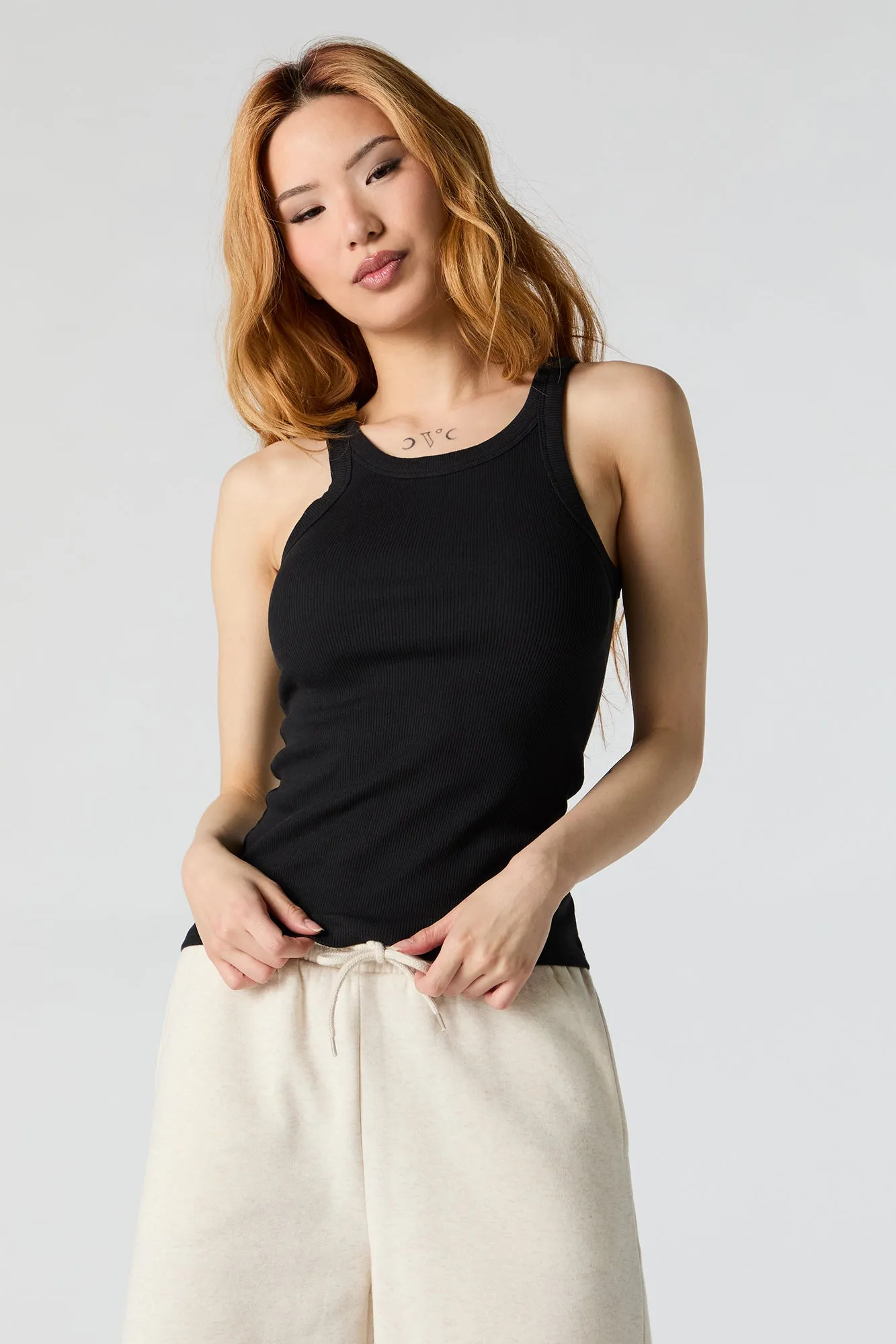 Débardeur ras du cou côtelé de tous les jours sold by Urban Planet product image thumbnail 4