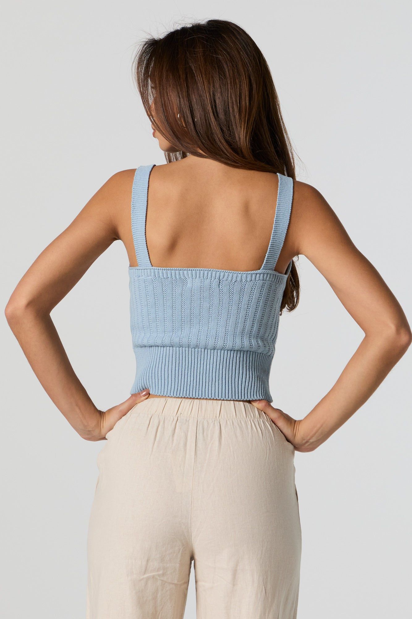 Débardeur en tricot à encolure en V sold by Urban Planet product image thumbnail 5