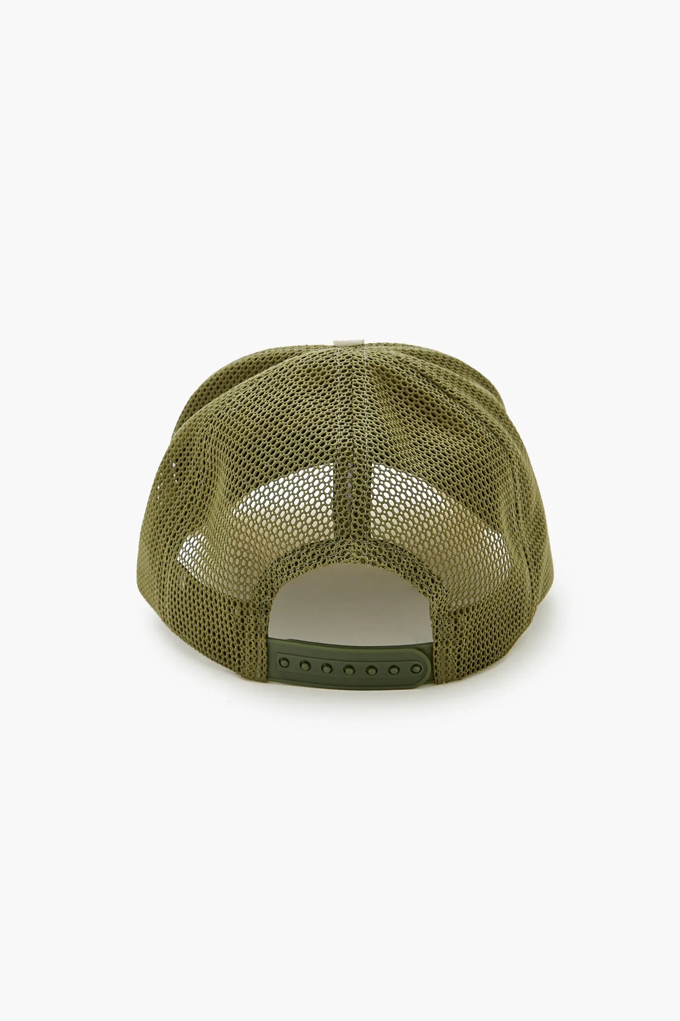 Hawaiian Flower Embroidered Trucker Hat sold by Urban Planet product image thumbnail 3