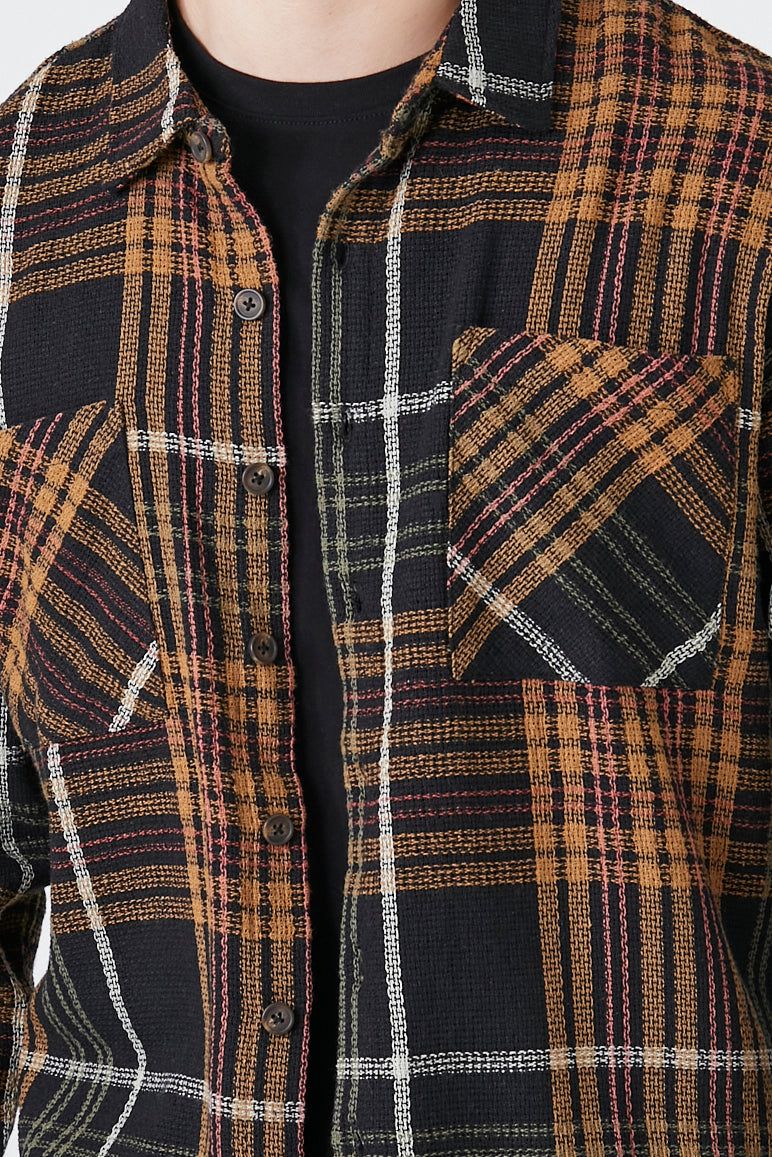 Haut boutonné texturé à carreaux sold by Urban Planet product image thumbnail 11