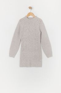 Robe-chandail en tricot à mailles torsadées pour filles sold by Urban Planet