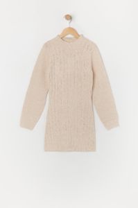 Robe-chandail en tricot à mailles torsadées pour filles sold by Urban Planet