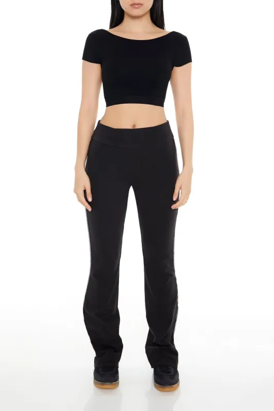 Straight Mid-Rise Legging sold by Urban Planet