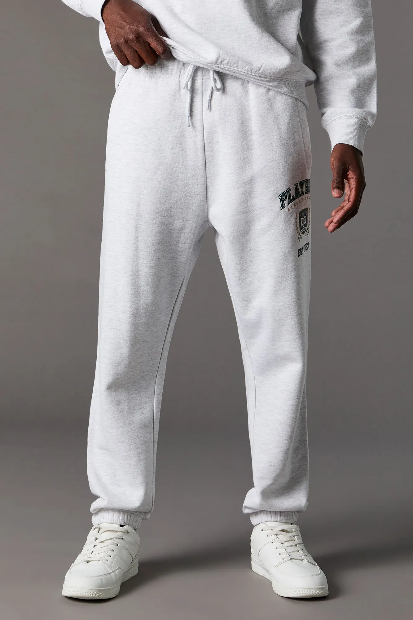 Playboy Embroidered Fleece Jogger sold by Urban Planet