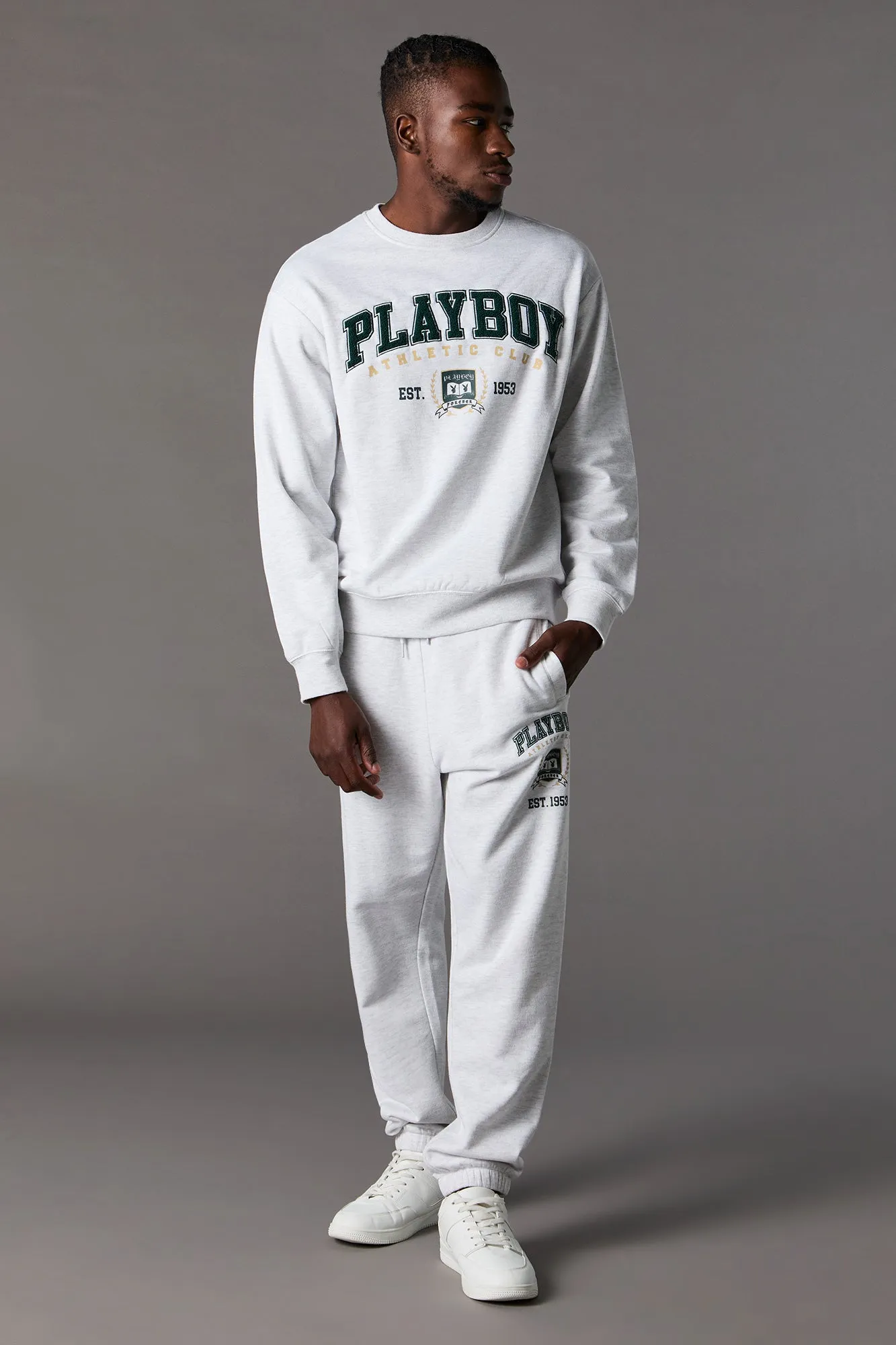Playboy Embroidered Fleece Jogger sold by Urban Planet product image thumbnail 2