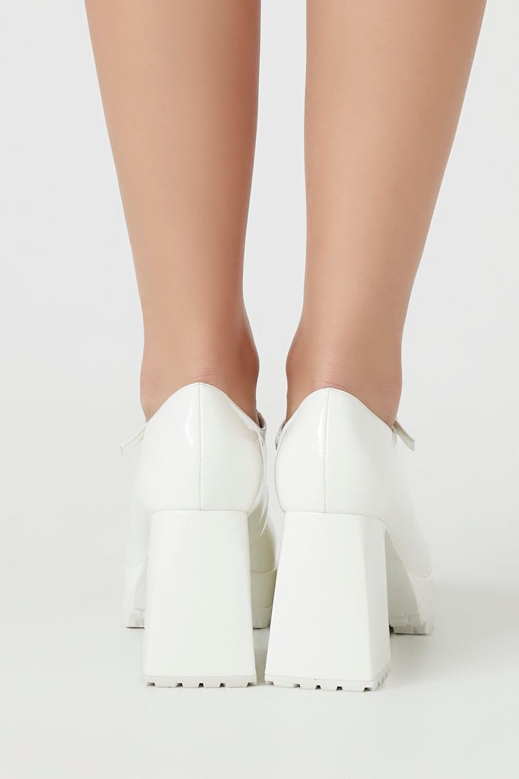 Faux Patent Leather Mary Jane Heel sold by Urban Planet product image thumbnail 4