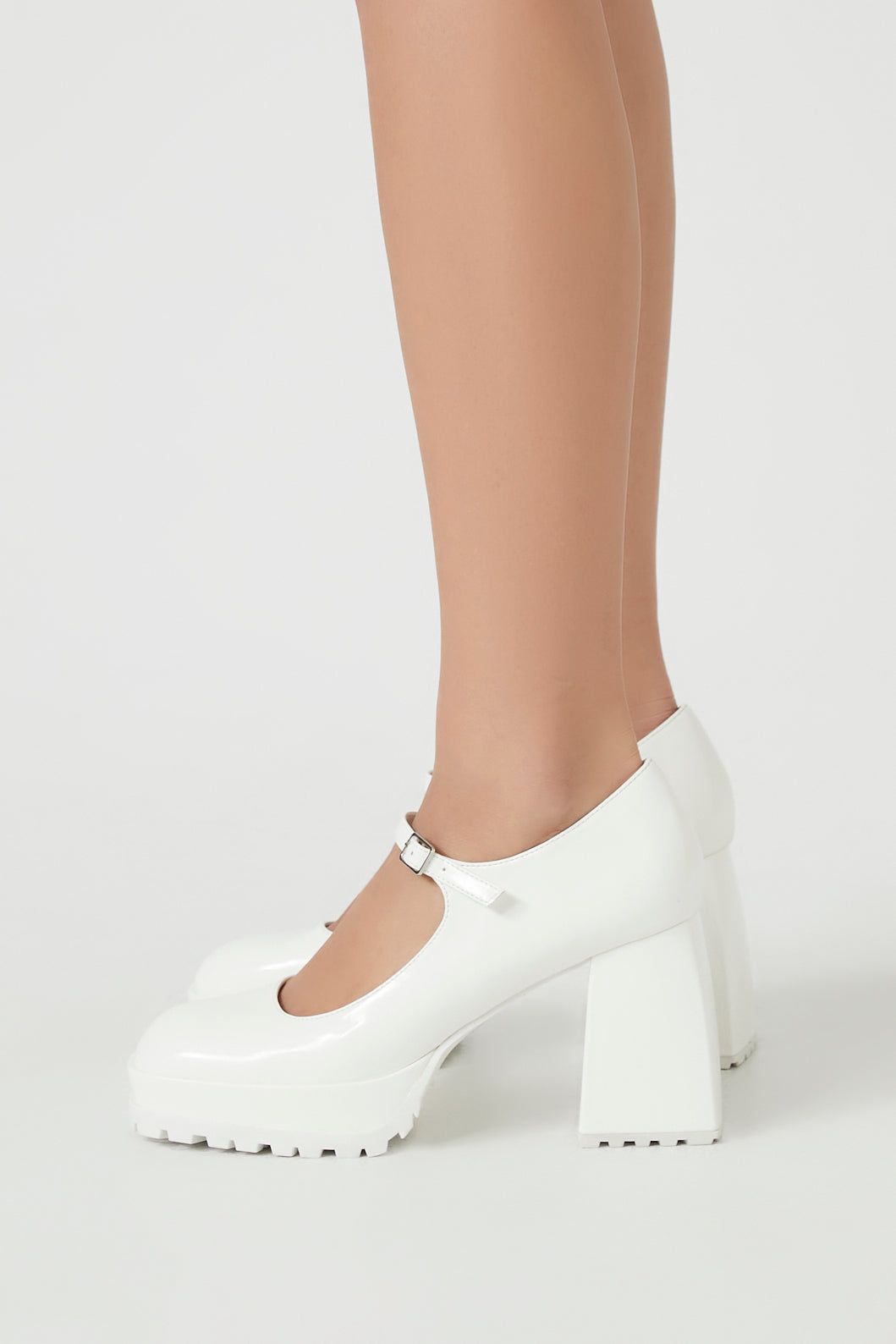 Faux Patent Leather Mary Jane Heel sold by Urban Planet product image thumbnail 2