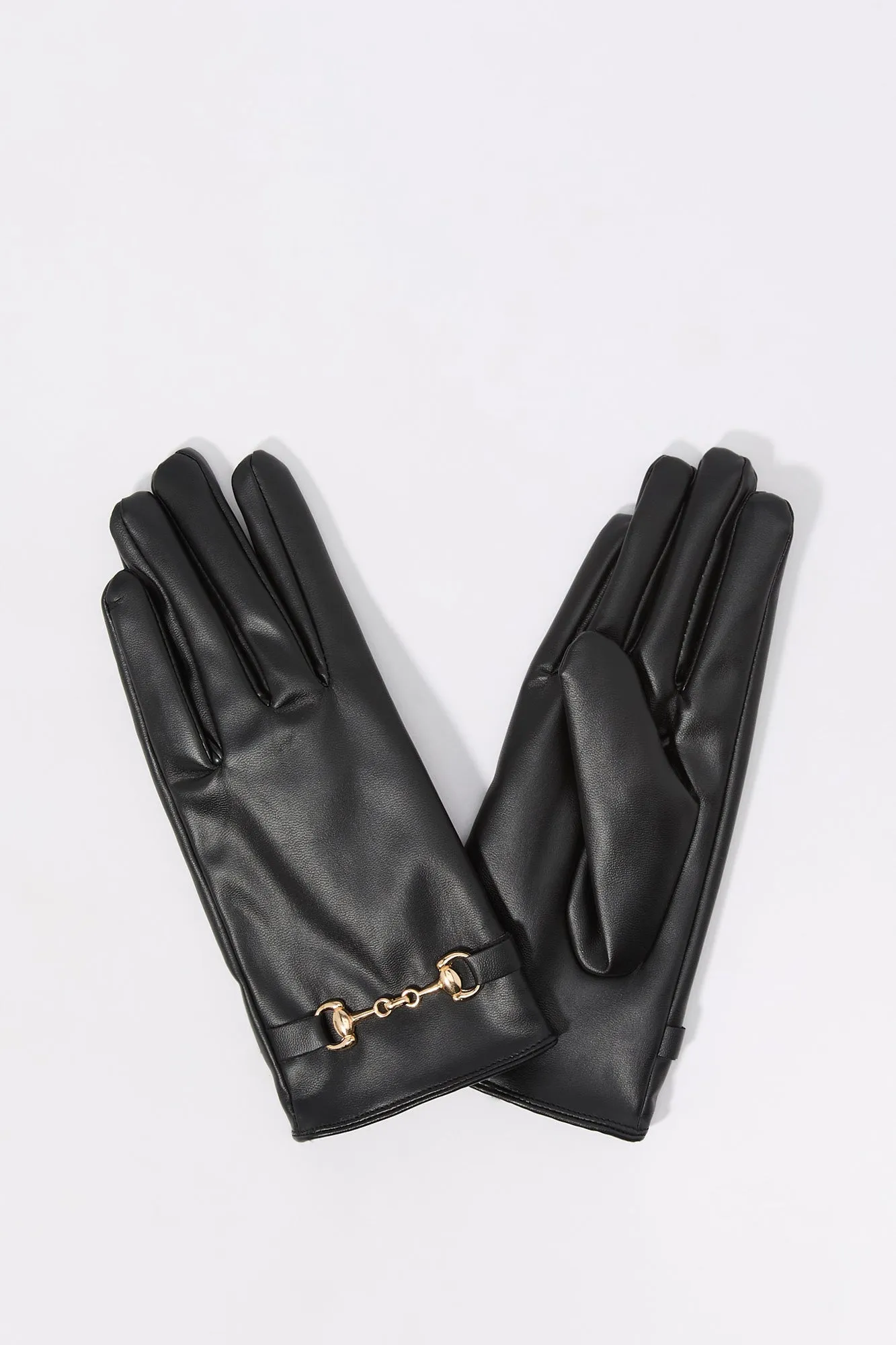 Faux Leather Gloves sold by Urban Planet