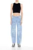 Jean cargo mi-taille à jambe large sold by Urban Planet