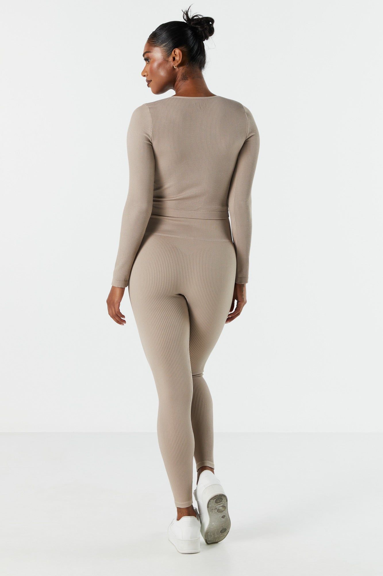 Sommer Ray Seamless Ribbed Self Tie Active Legging sold by Urban Planet product image thumbnail 14