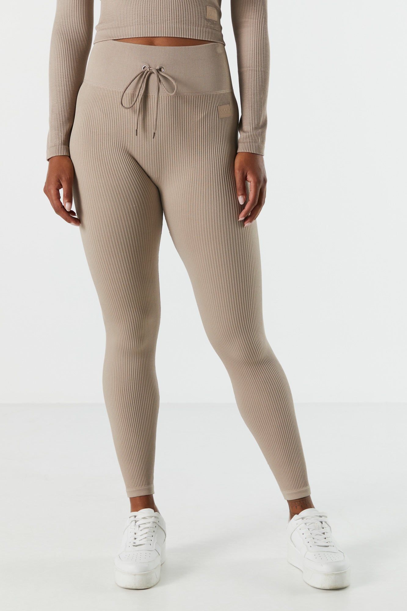 Sommer Ray Seamless Ribbed Self Tie Active Legging sold by Urban Planet product image thumbnail 13