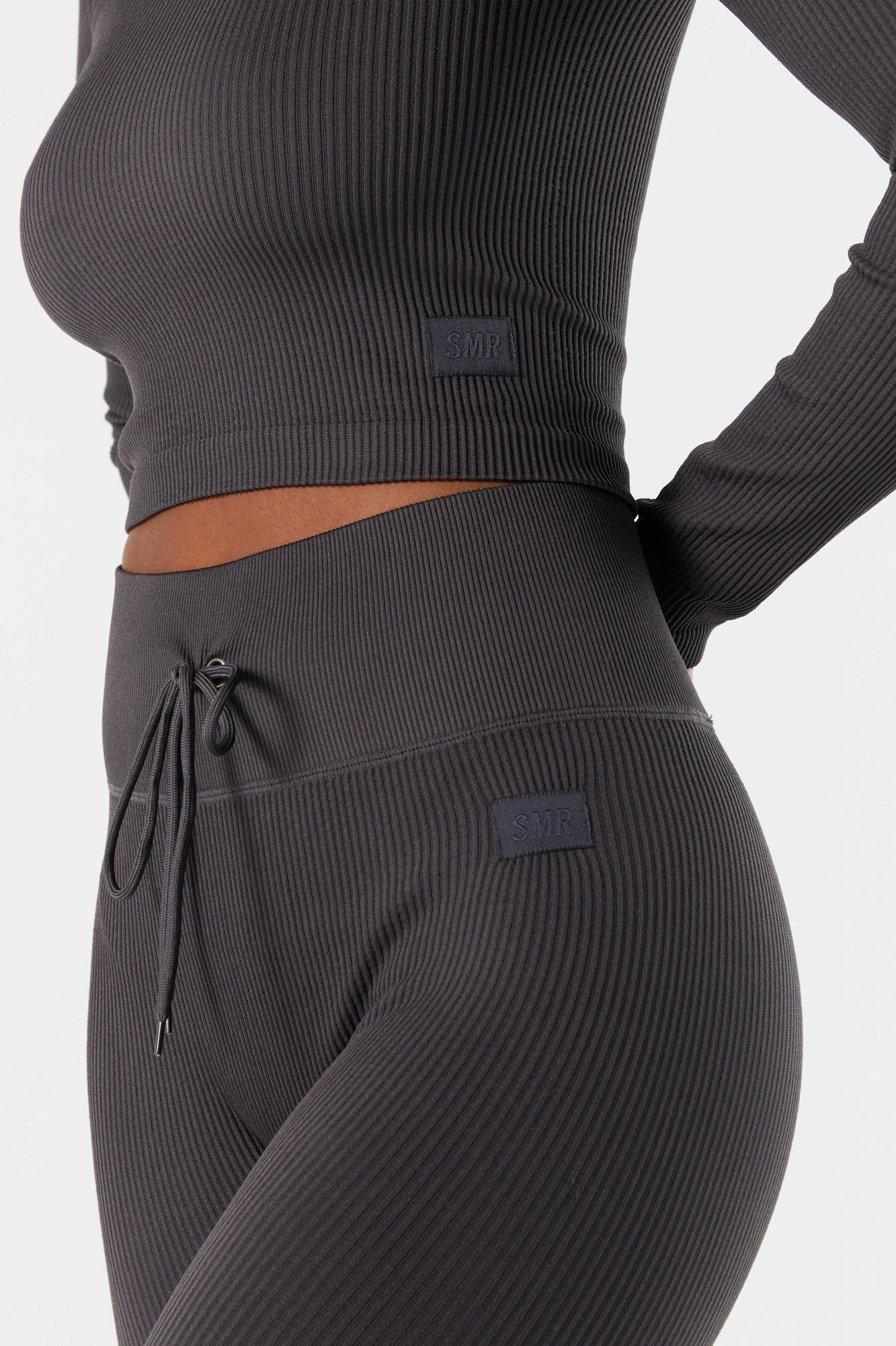 Sommer Ray Seamless Ribbed Self Tie Active Legging sold by Urban Planet product image thumbnail 11