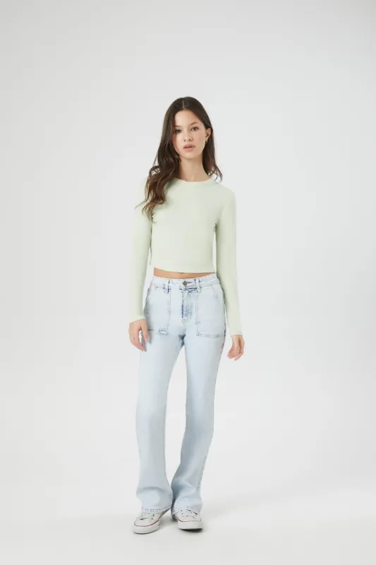 Stretch Denim Bootcut Jean sold by Urban Planet