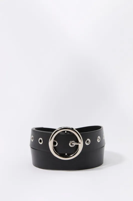 Ceinture avec boucle circulaire sold by Urban Planet