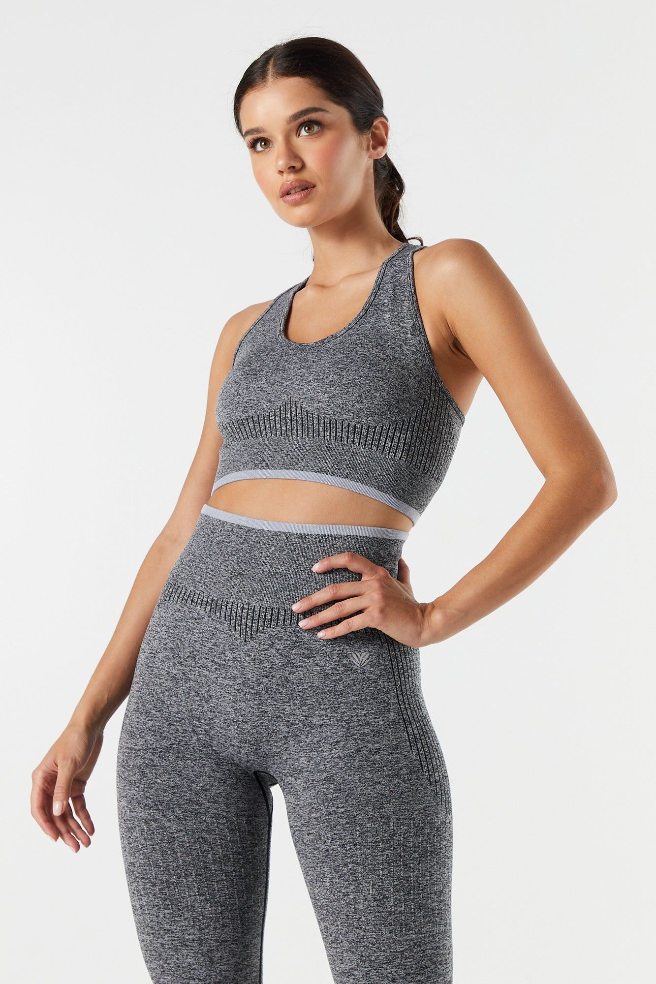 Seamless Ribbed Sports Bra sold by Urban Planet product image thumbnail 11