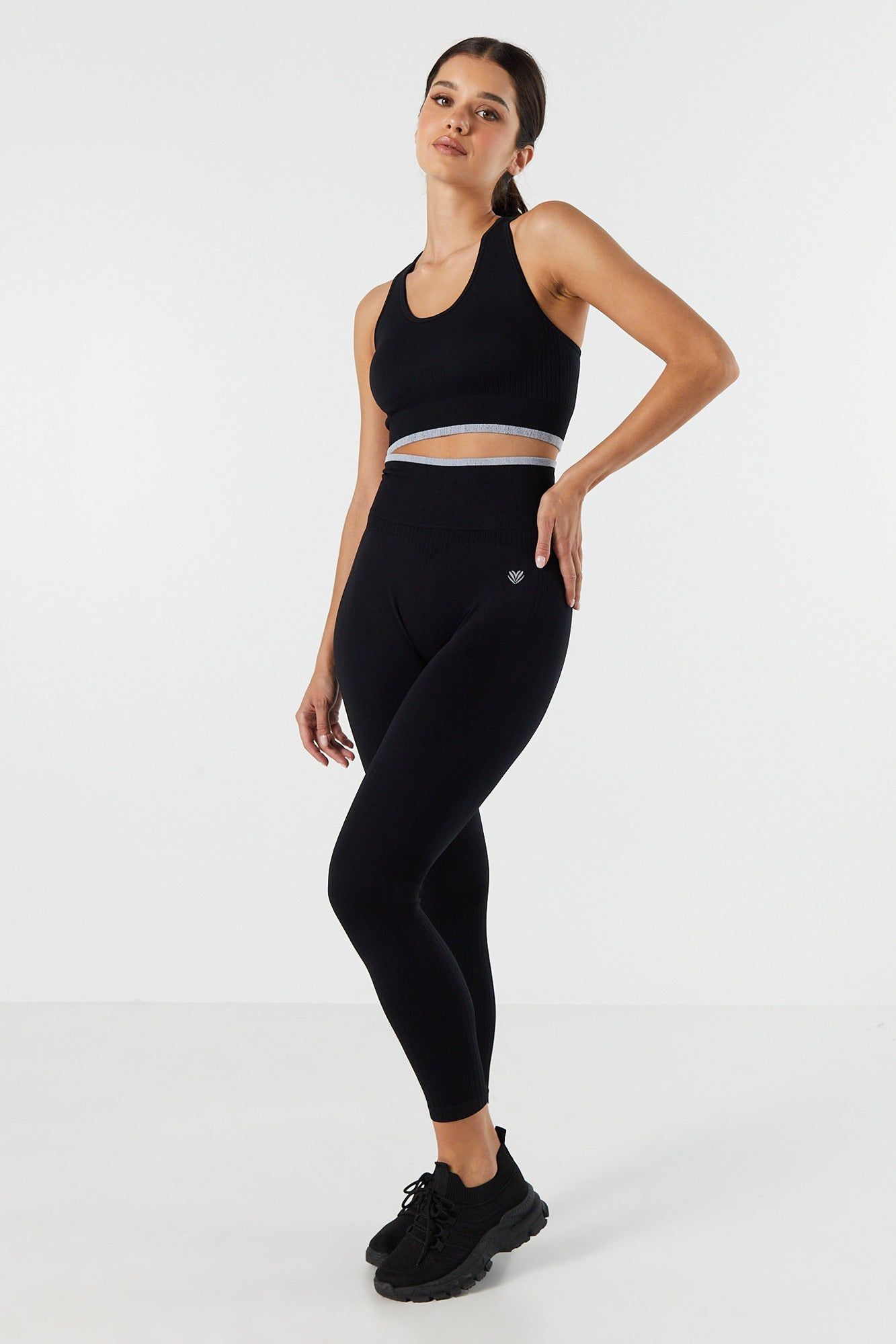 Seamless Ribbed Sports Bra sold by Urban Planet product image thumbnail 6