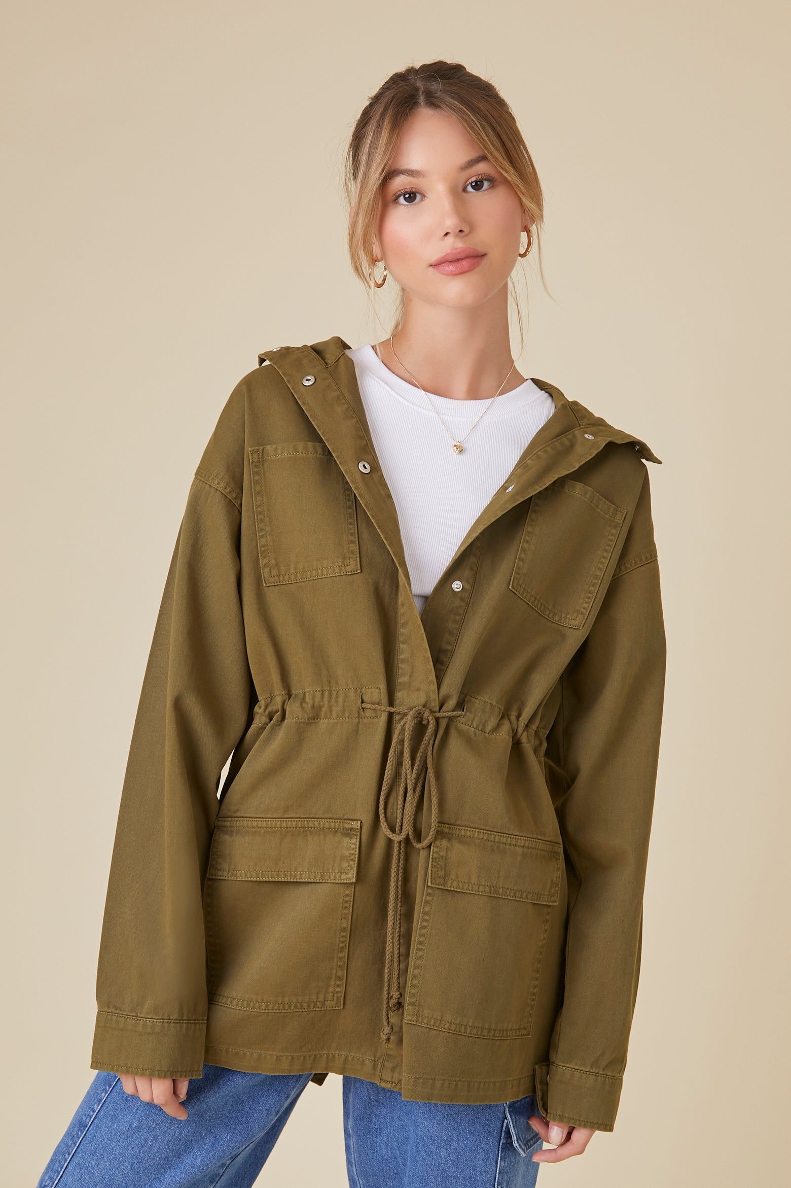 Blouson utilitaire à capuchon sold by Urban Planet product image thumbnail 7