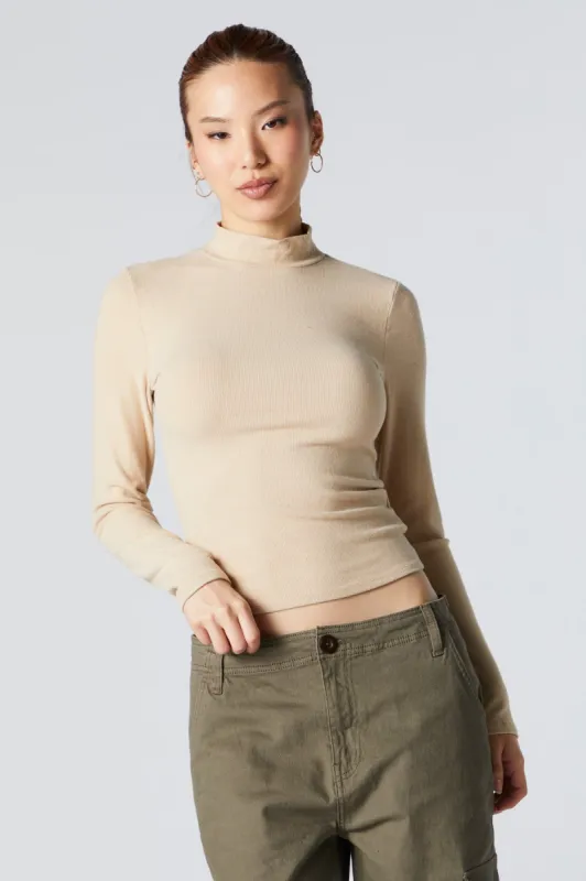 Haut à manches longues avec col cheminée sold by Urban Planet