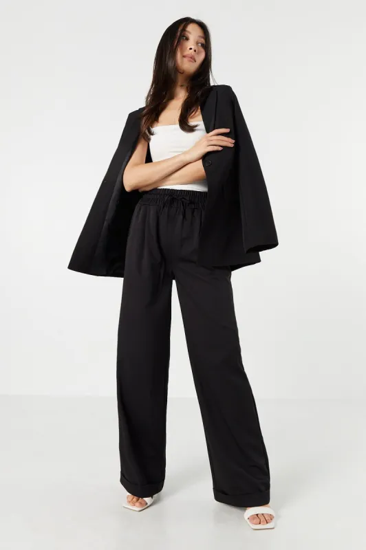 Wide Leg Pull On Dress Pant sold by Urban Planet