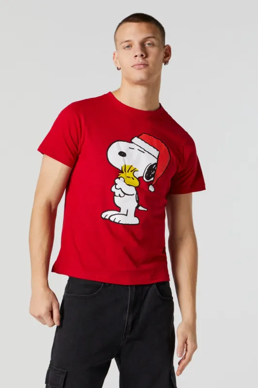 Snoopy Xmas Graphic T-Shirt sold by Urban Planet