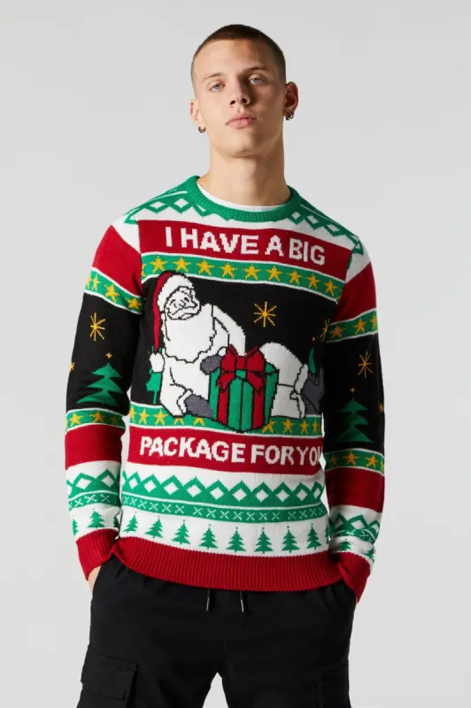 Big Package Xmas Sweater sold by Urban Planet