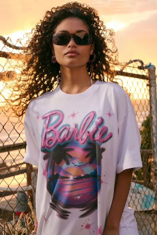 Barbie™ Airbrushed Graphic Tee sold by Urban Planet