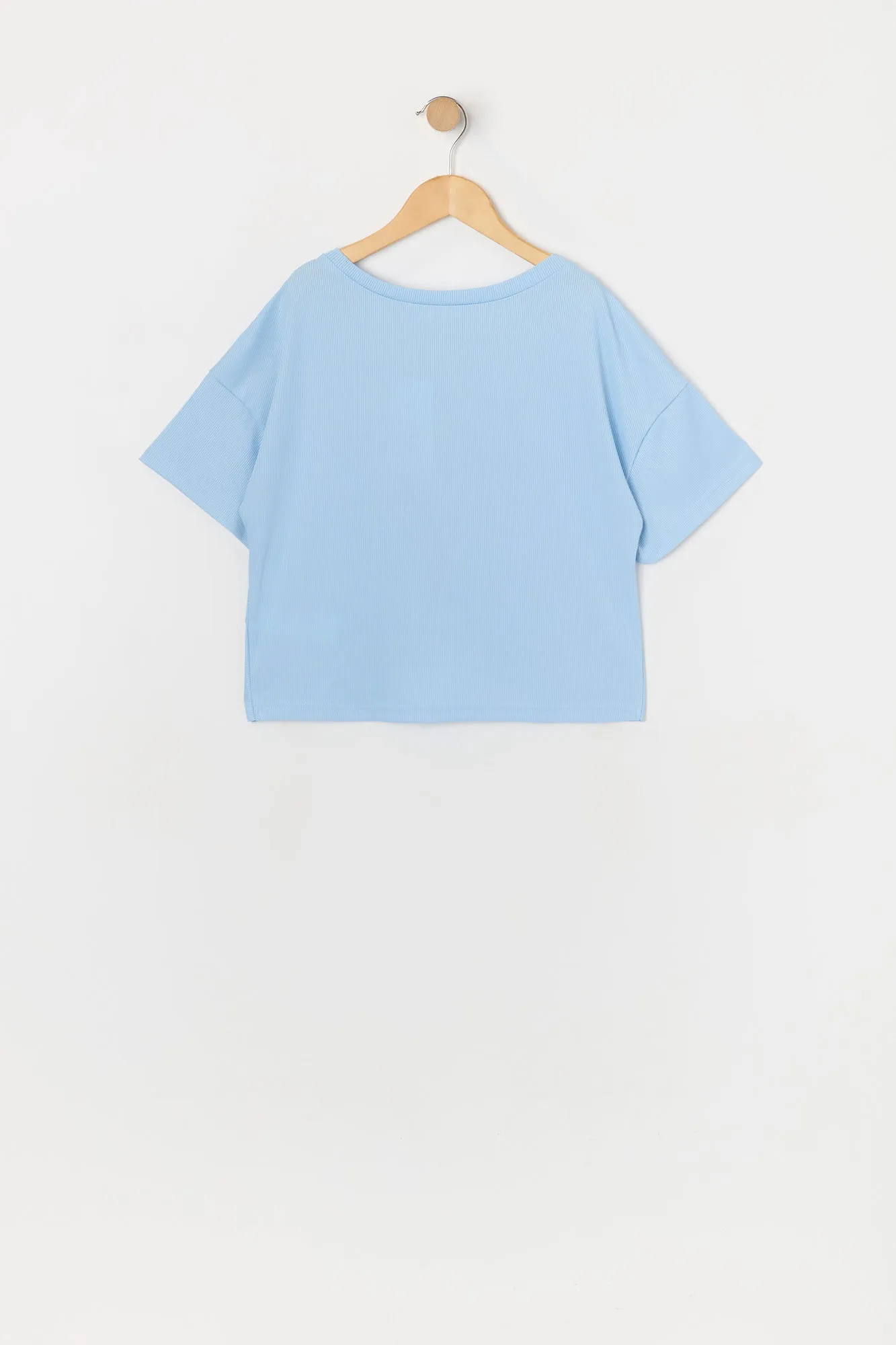 Girls Front Twist T-Shirt sold by Urban Planet product image thumbnail 4