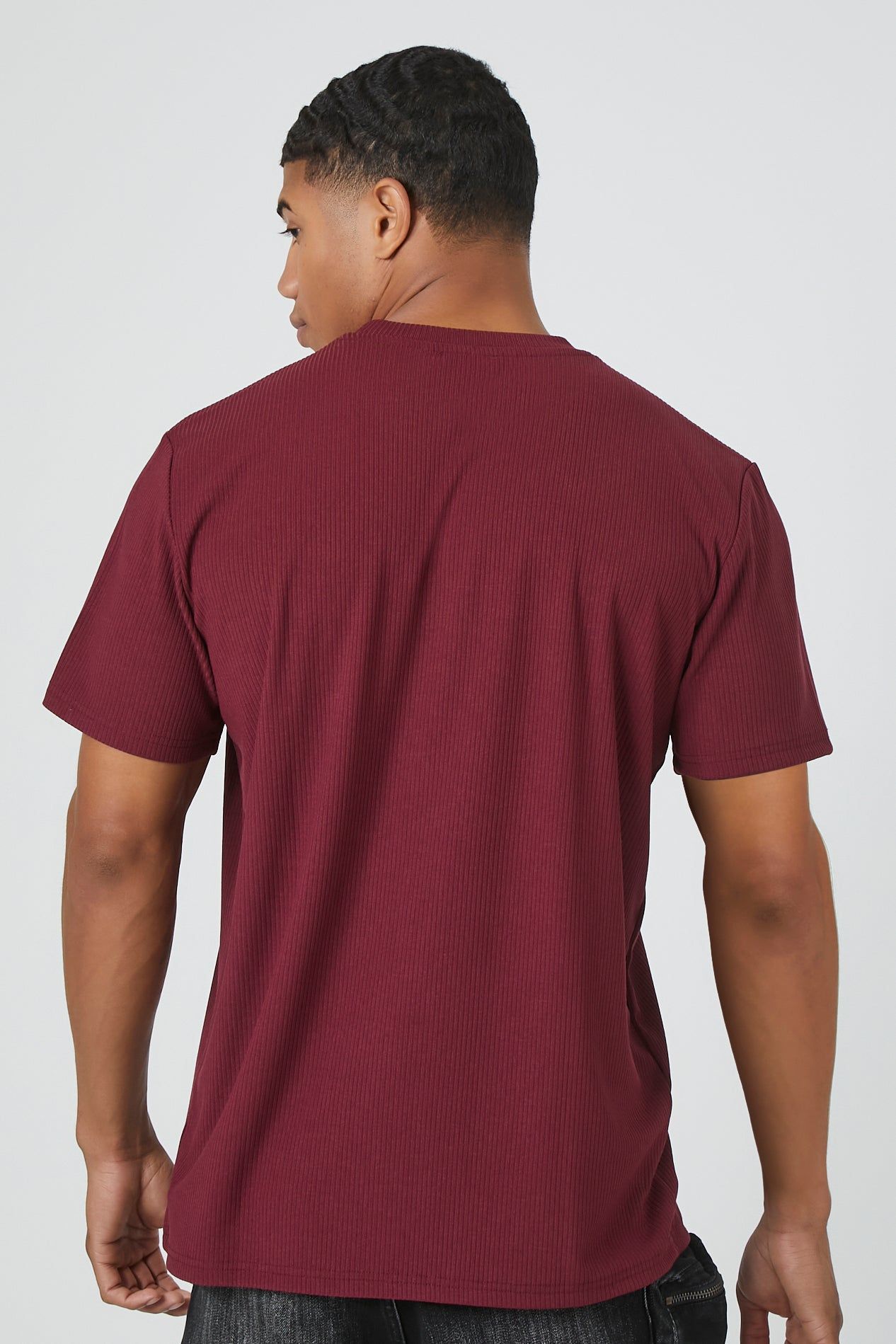 Textured Crewneck T-Shirt sold by Urban Planet product image thumbnail 2