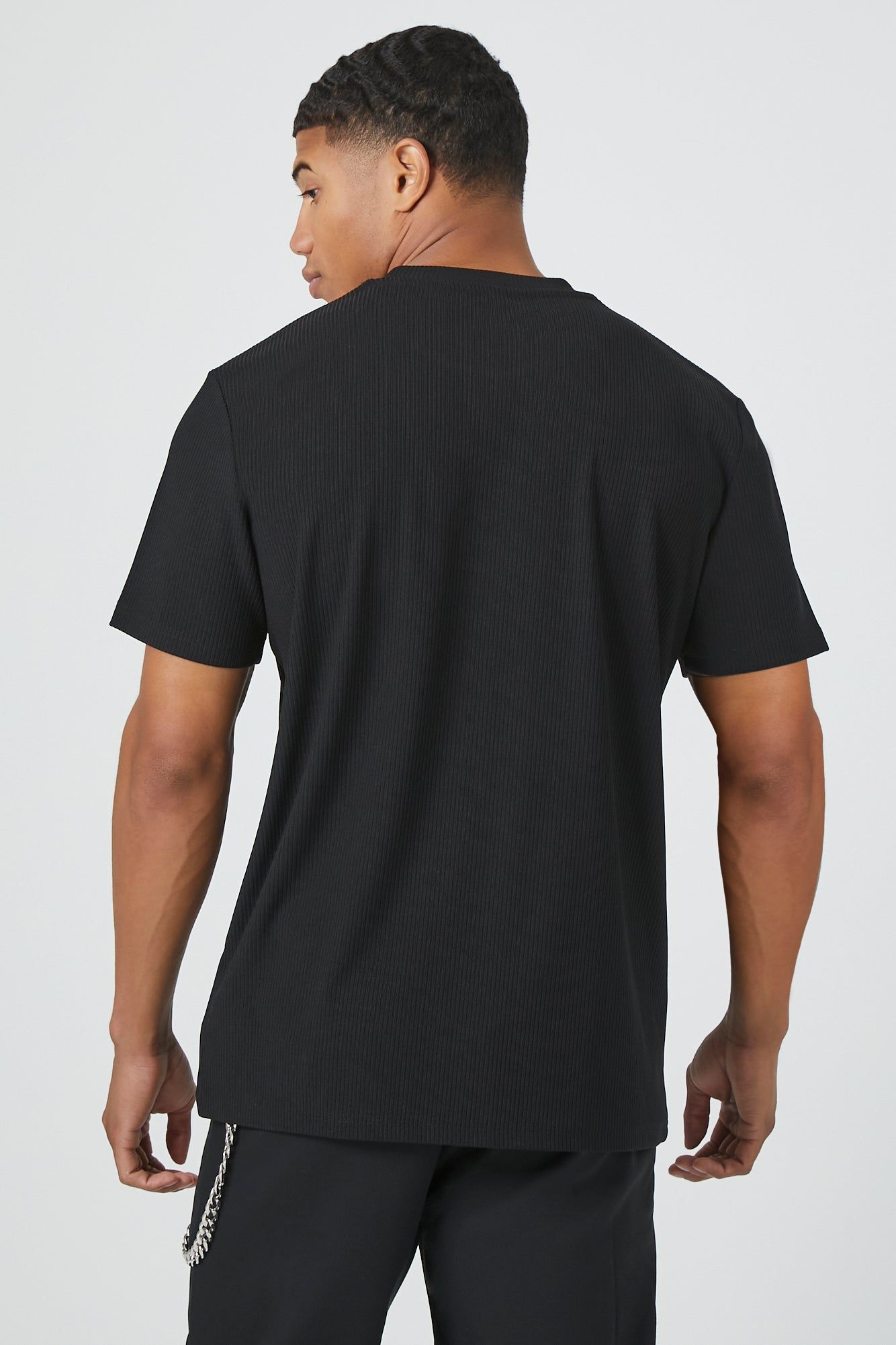 Textured Crewneck T-Shirt sold by Urban Planet product image thumbnail 6