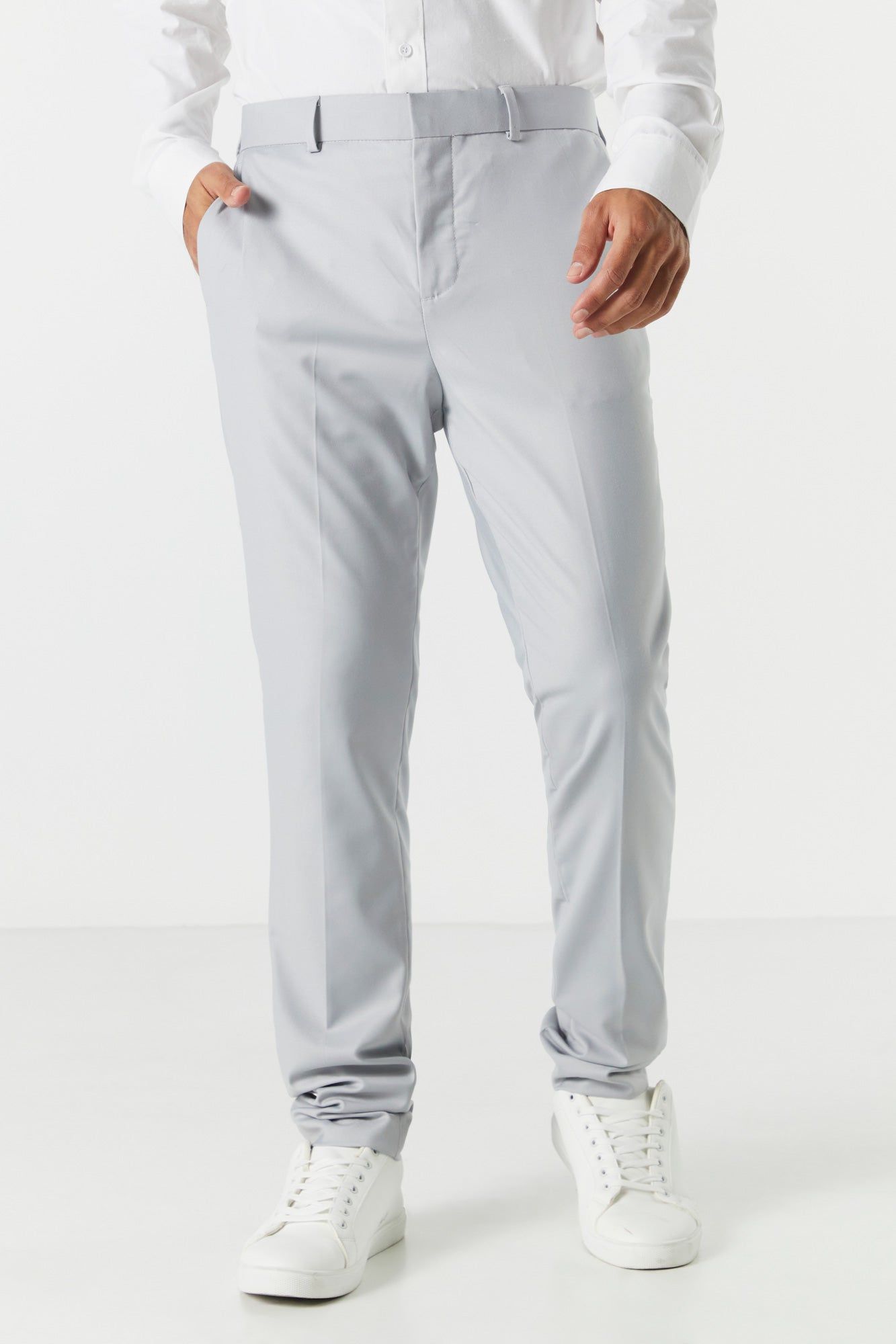 Pantalon ajusté uni sold by Urban Planet product image thumbnail 4