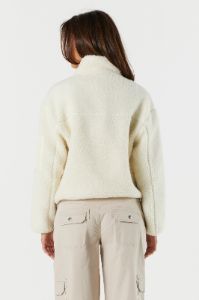 Blouson pelucheux avec fermeture à glissière sold by Urban Planet