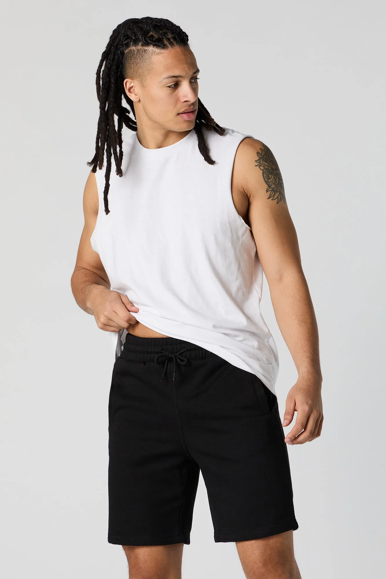 Everyday Solid Fleece Short sold by Urban Planet product image thumbnail 4