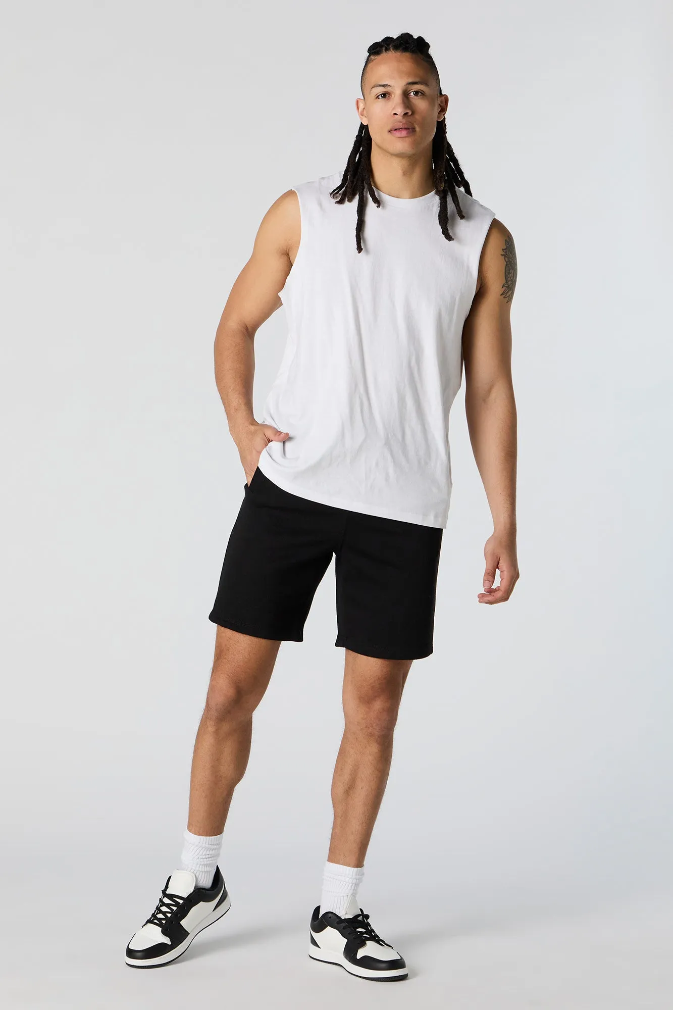 Everyday Solid Fleece Short sold by Urban Planet product image thumbnail 5