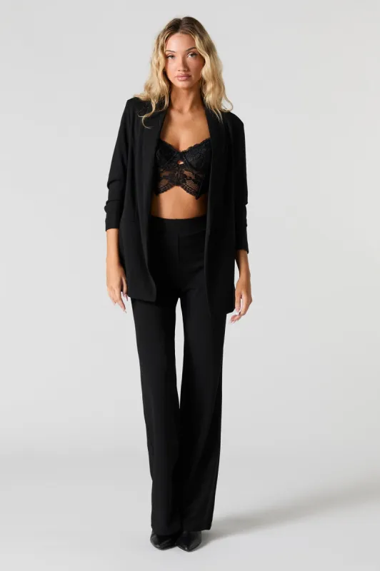 Pantalon habillé taille haute à jambe large sold by Urban Planet