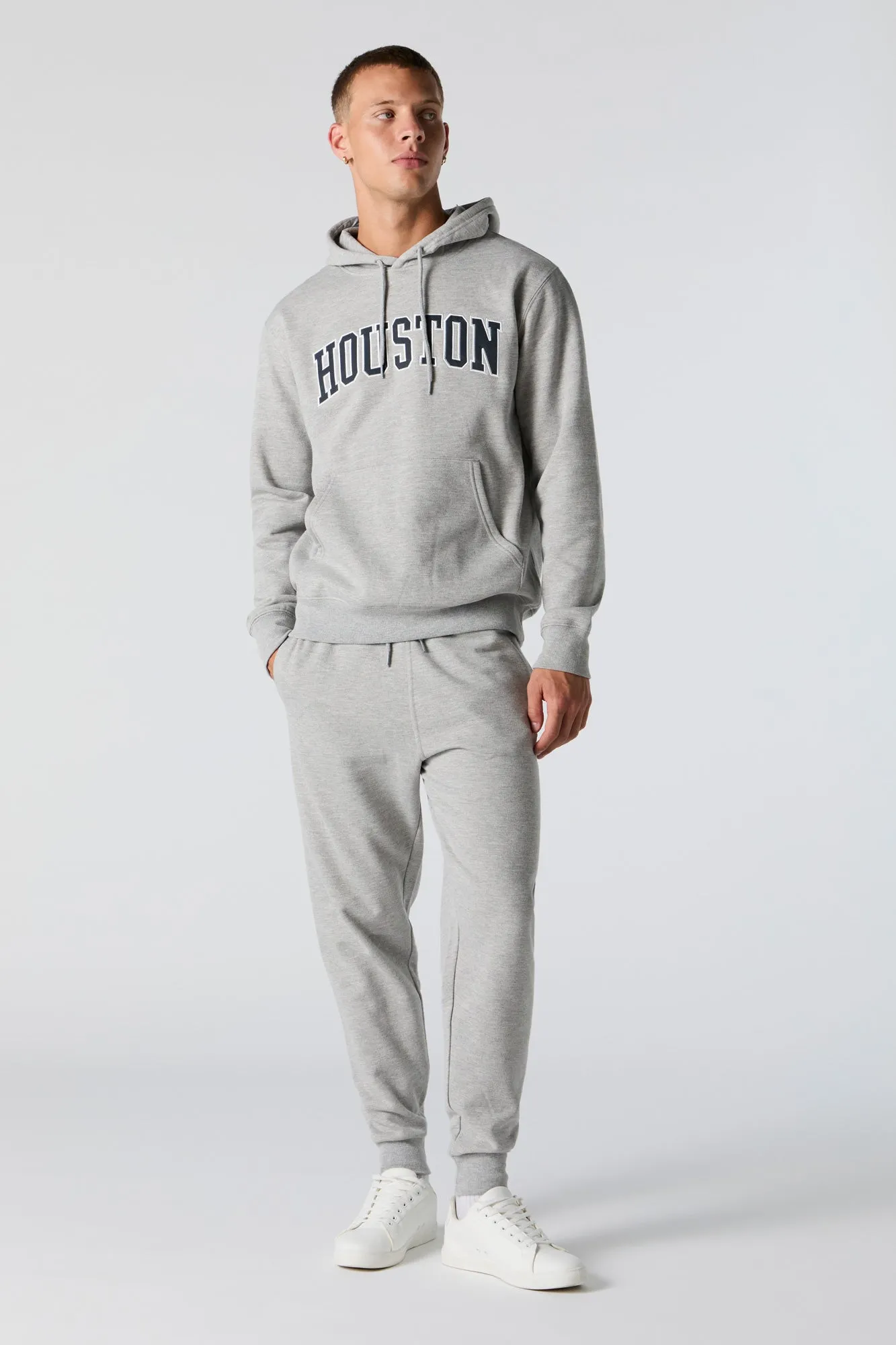 Destination Embroidered Fleece Hoodie sold by Urban Planet product image thumbnail 3