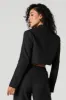Open Front Cropped Blazer sold by Urban Planet