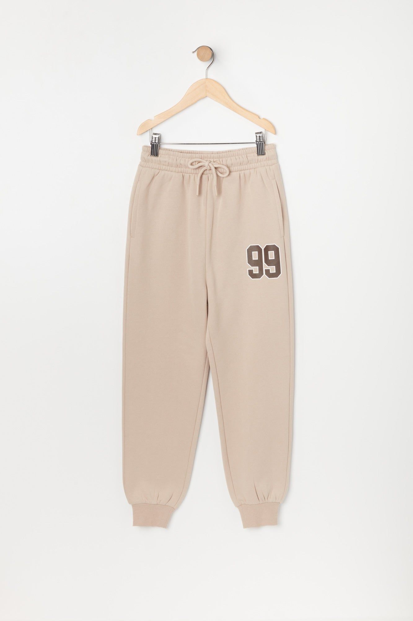 Girls 99 Graphic Fleece Jogger sold by Urban Planet