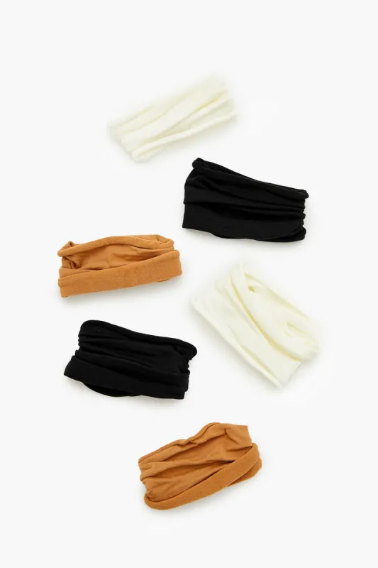 Thick Hair Tie Set (6 Pcs) sold by Urban Planet