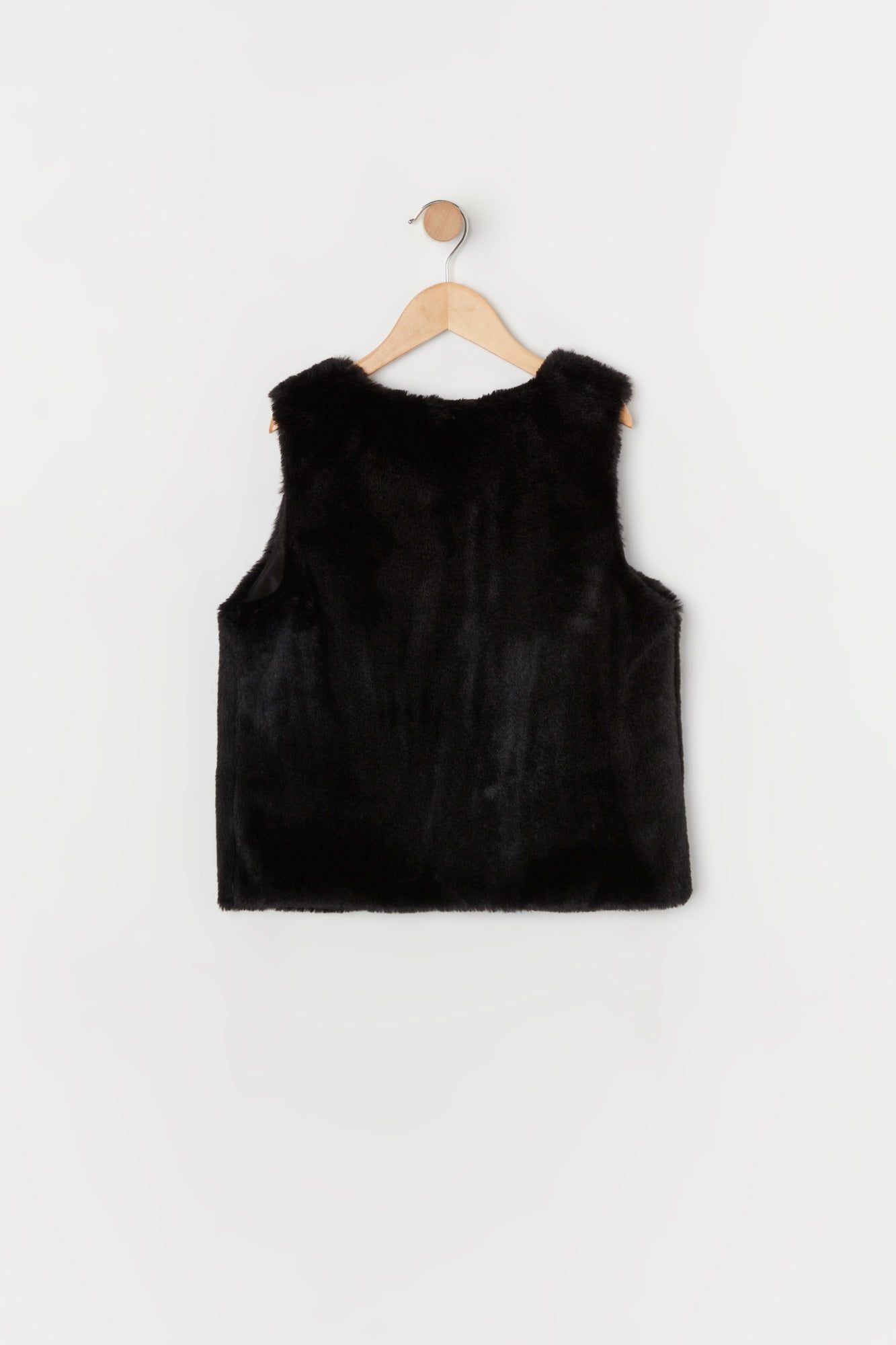 Girls Faux Fur Vest sold by Urban Planet product image thumbnail 2